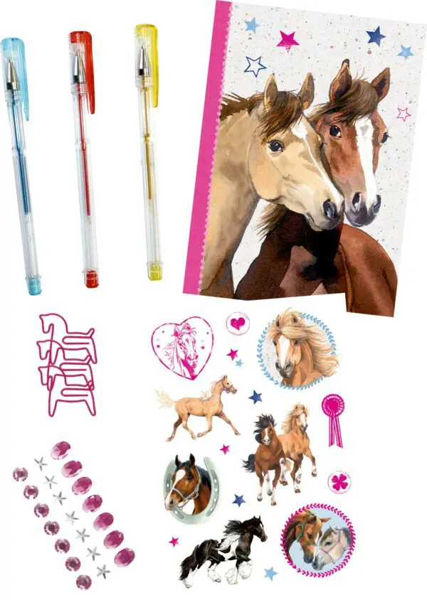 Schrijfset horse friends - Afbeelding 2