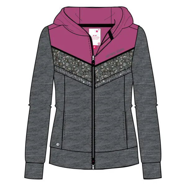 IR Hooded Sweat Jacket IRH Diamond