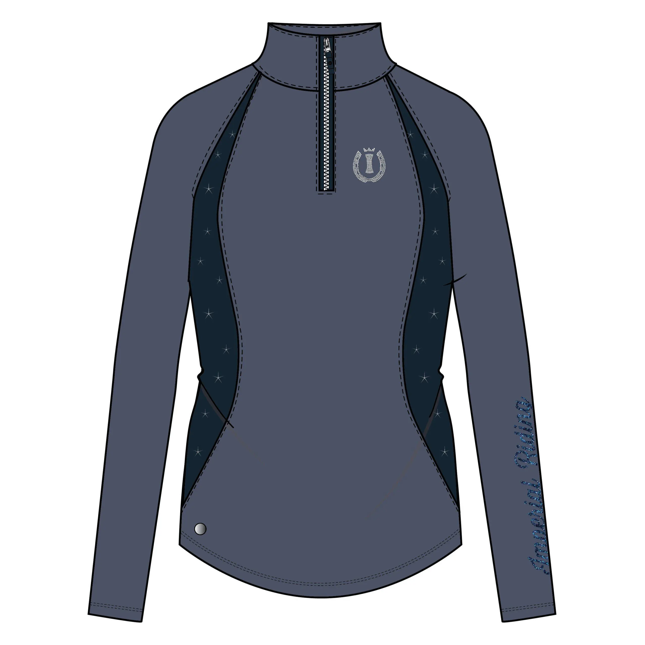 IR Half zip tech top IRHThrillseeker