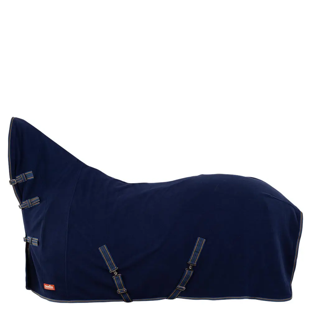 Premiere Fleecedeken met vast halsdeel