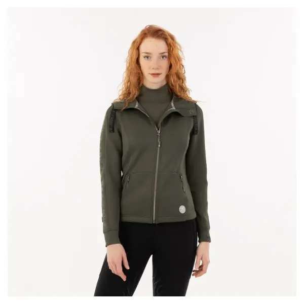 Anky Zipped Hooded Sweater