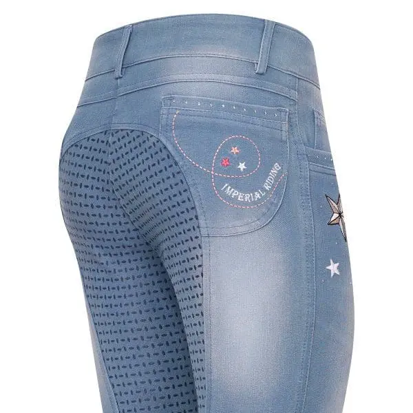 IR Rijbroek Denim Kids - Afbeelding 5