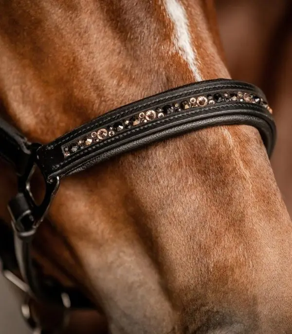 WH Crystal Leather Halter - Afbeelding 7