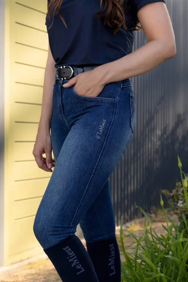 LMX Rijbroek Anneka Denim - Afbeelding 3