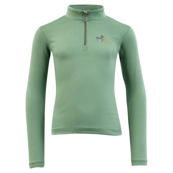 BR Mini Horse zip-up longsleeve