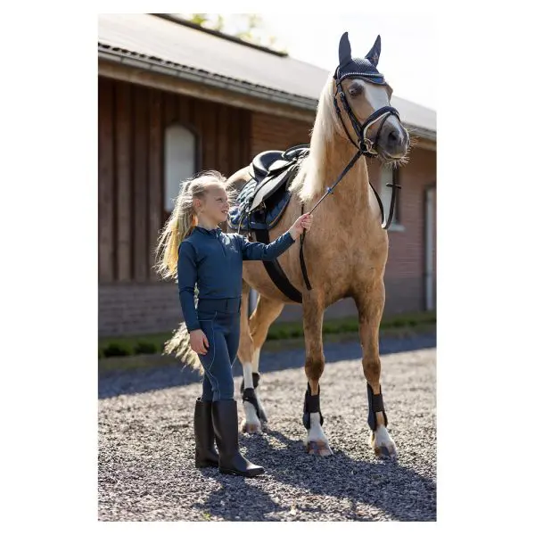 BR Mini Horse zip-up longsleeve - Afbeelding 5