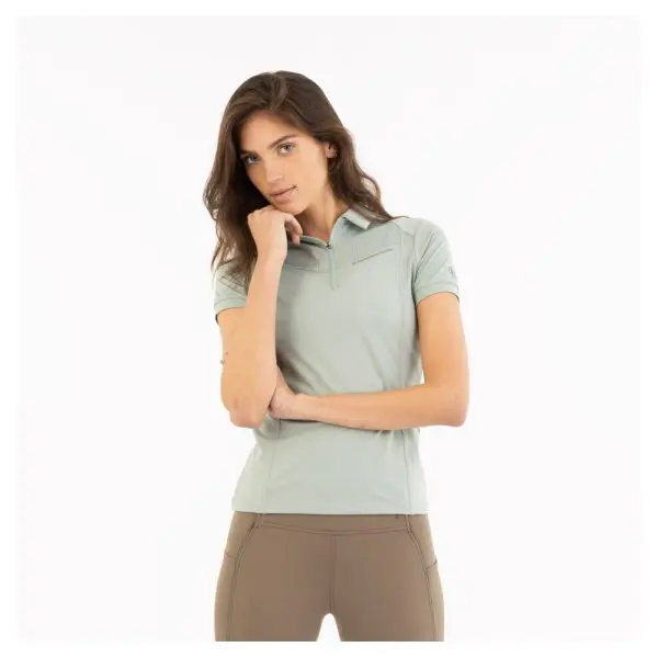BR Zip-up Shortsleeve polo Inne - Afbeelding 10