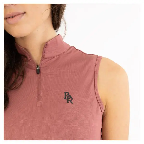 BR Zip-up Sleeveless shirt Isis