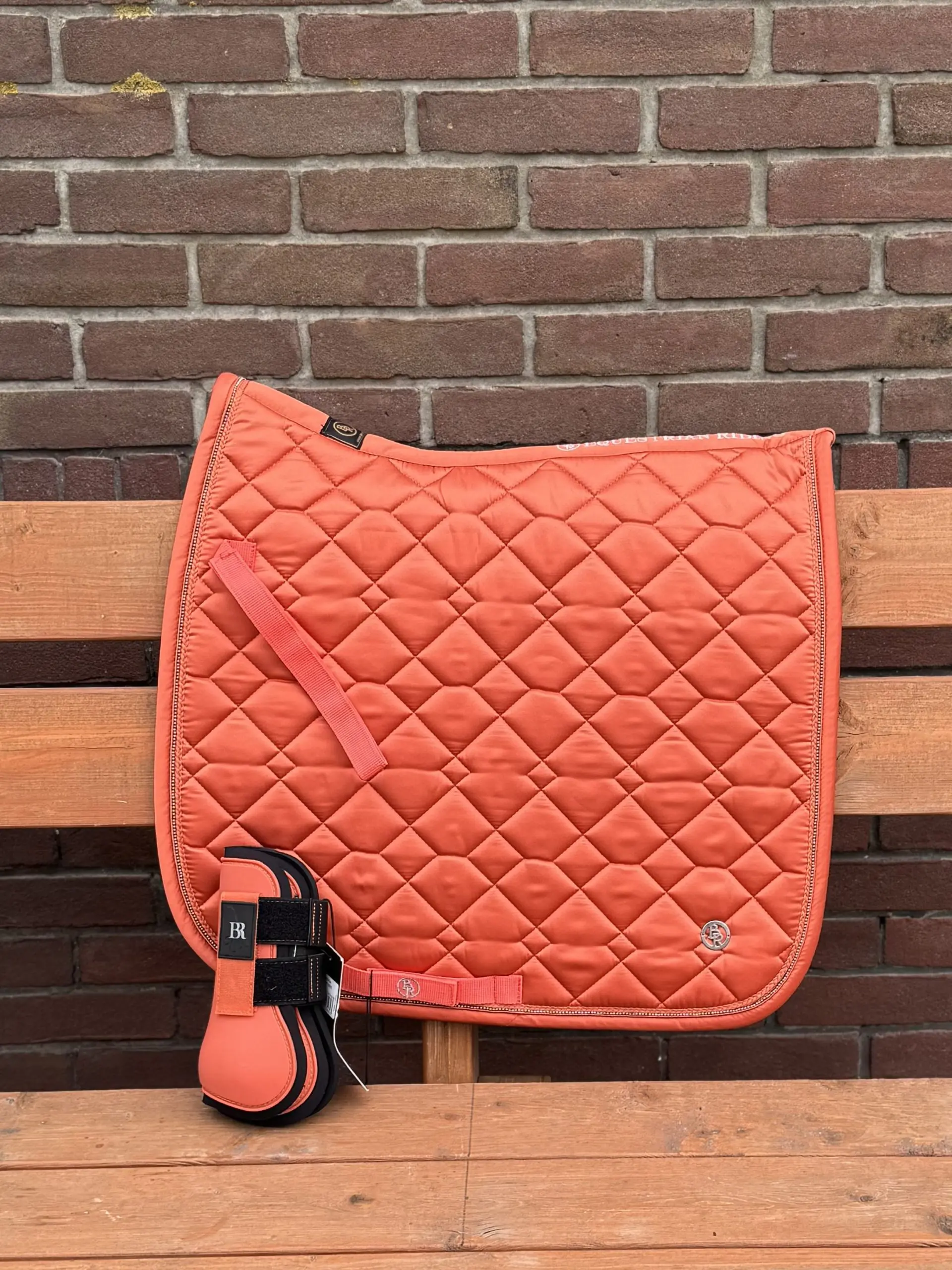 BR Zadeldek Drs Cob + Beschermer, Maat pony