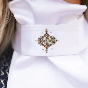 Anky Plastron Prospect Wit/Goud