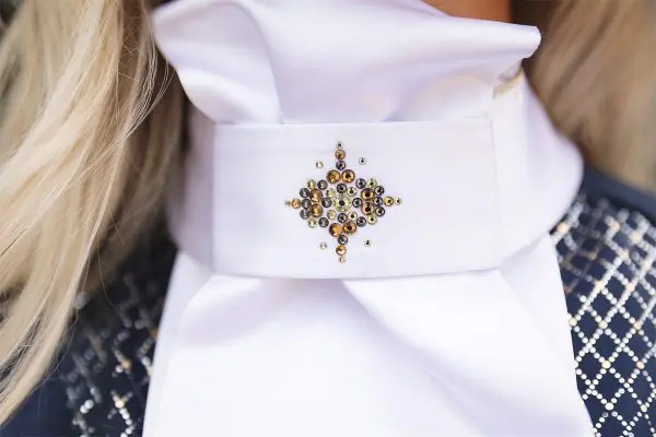 Anky Plastron Prospect Wit/Goud