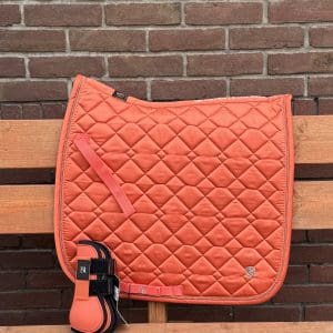 BR Zadeldek Drs Cob + Beschermer, Maat pony