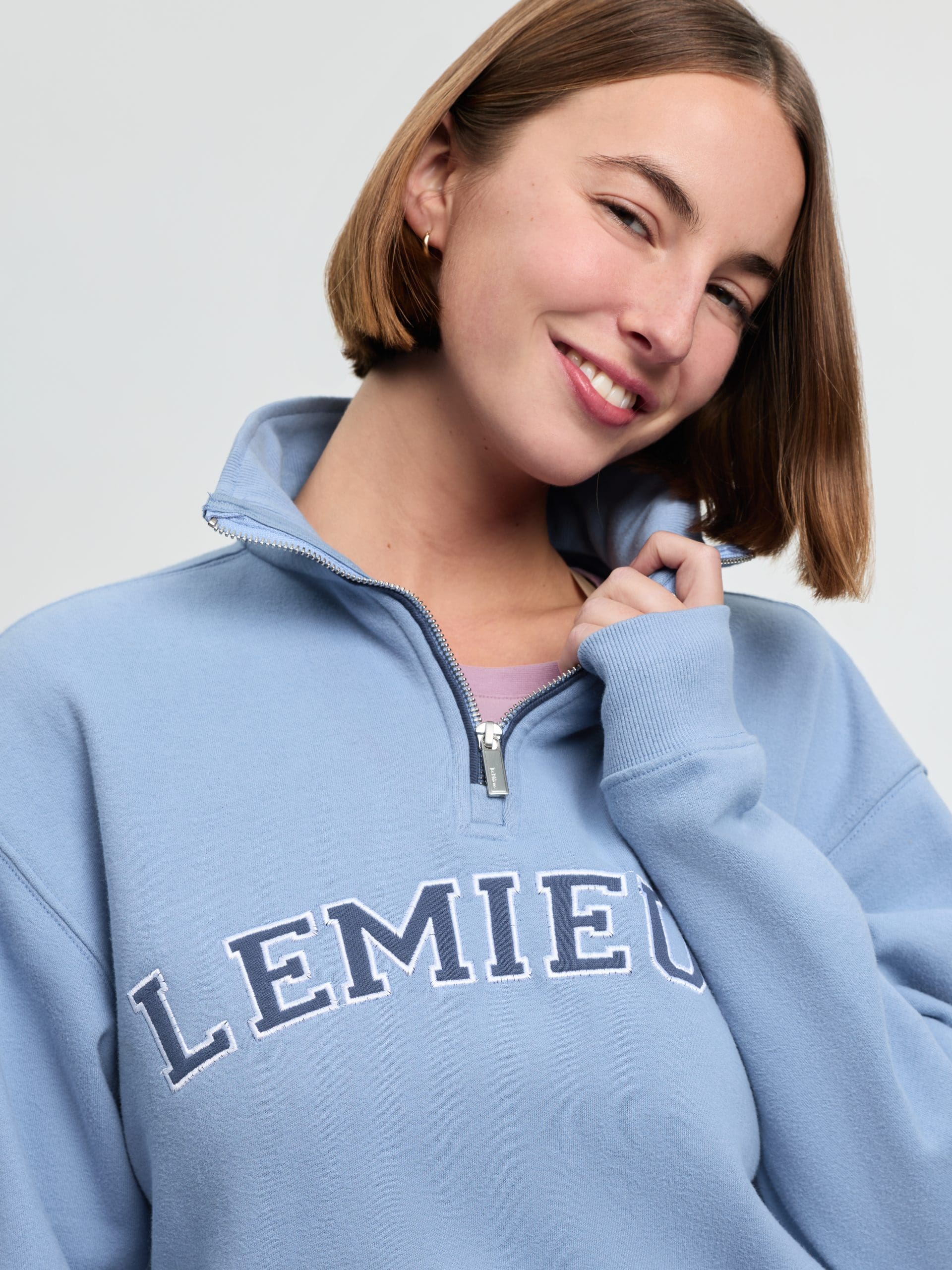 LMX Kelsie Quarter Neck Sweat - Afbeelding 6