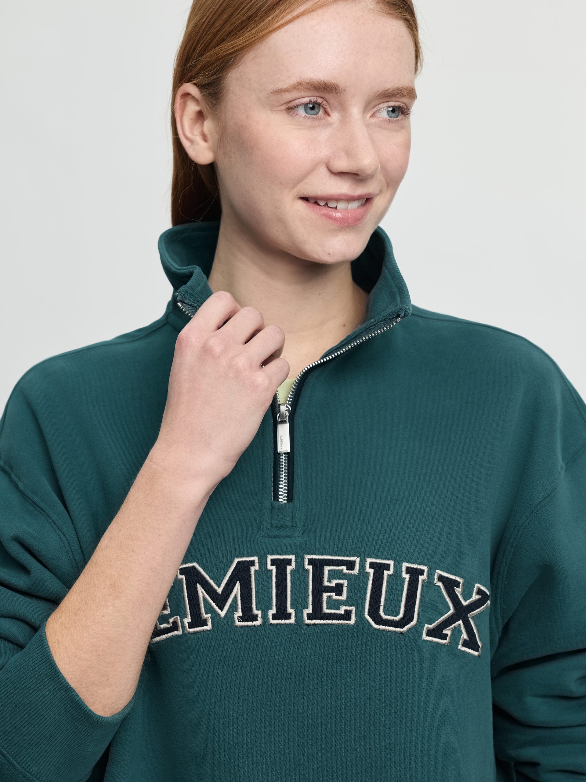 LMX Kelsie Quarter Neck Sweat - Afbeelding 4