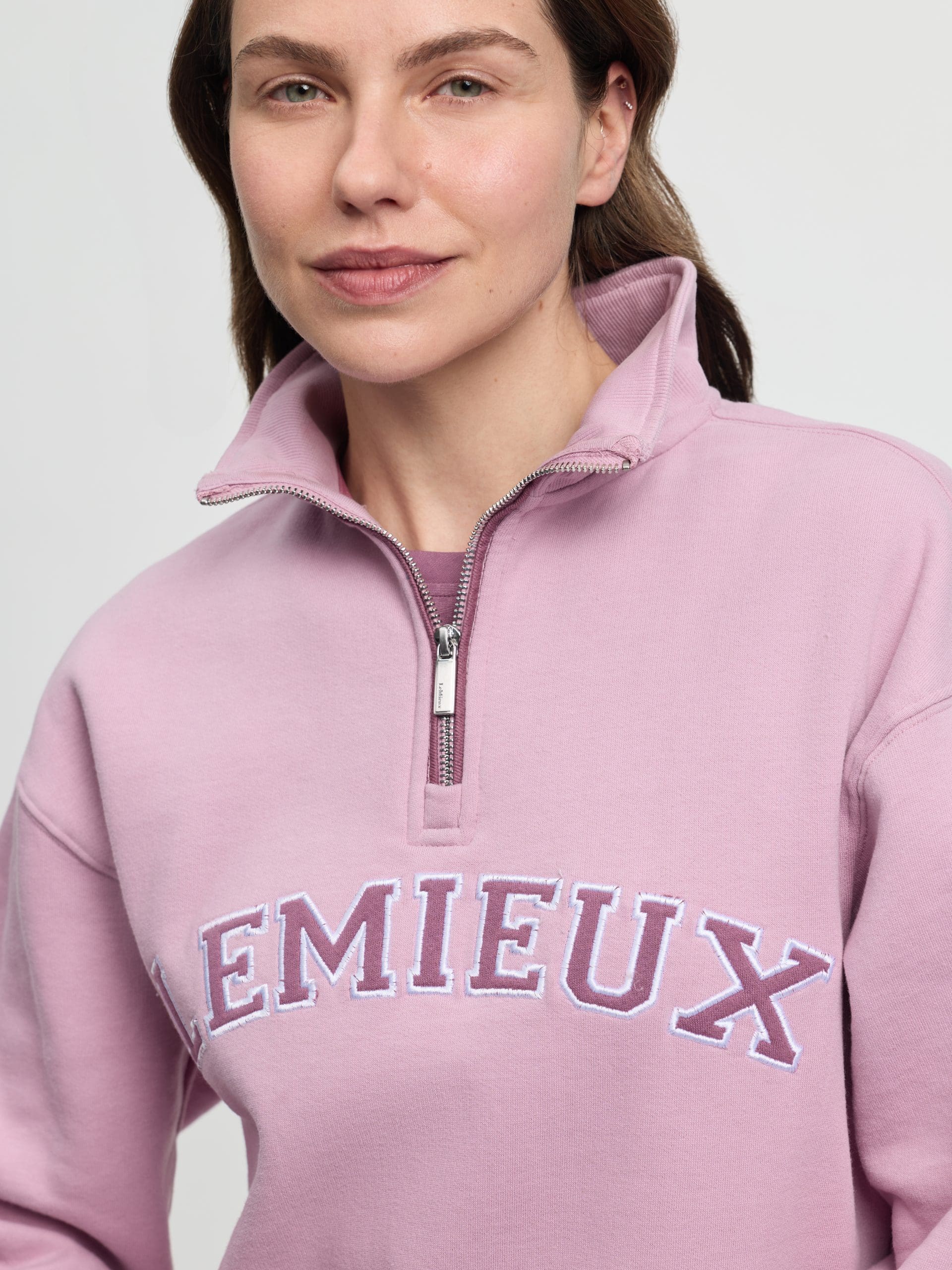LMX Kelsie Quarter Neck Sweat - Afbeelding 2